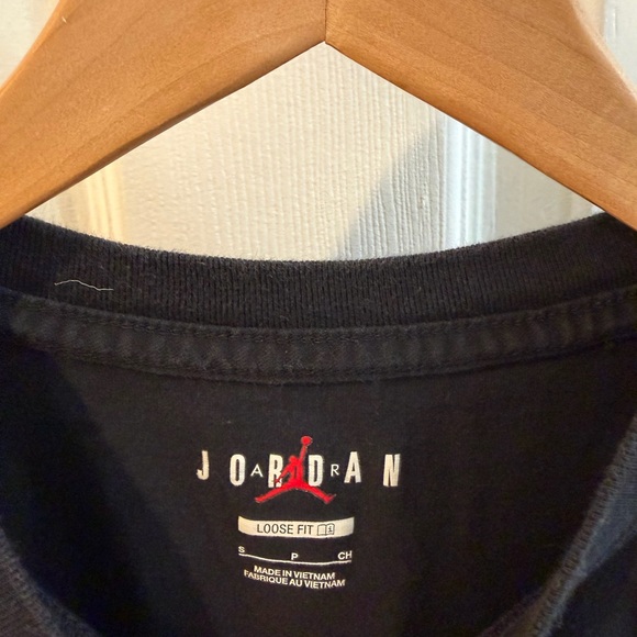 Jordan Black Loose Fit T-Shirt - Picture 4 of 5